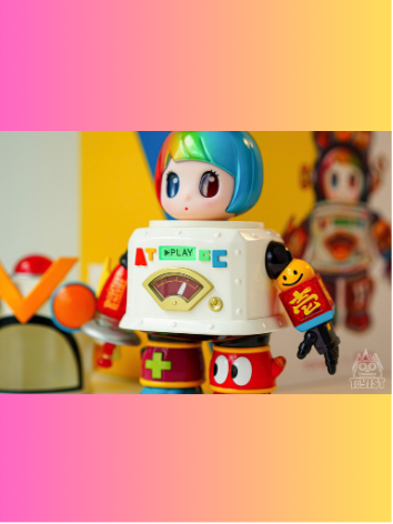 YOSUKEUENO Hapico Machine Figurine - Mô Hình Art Toy Chính Hãng - Pop Mart
