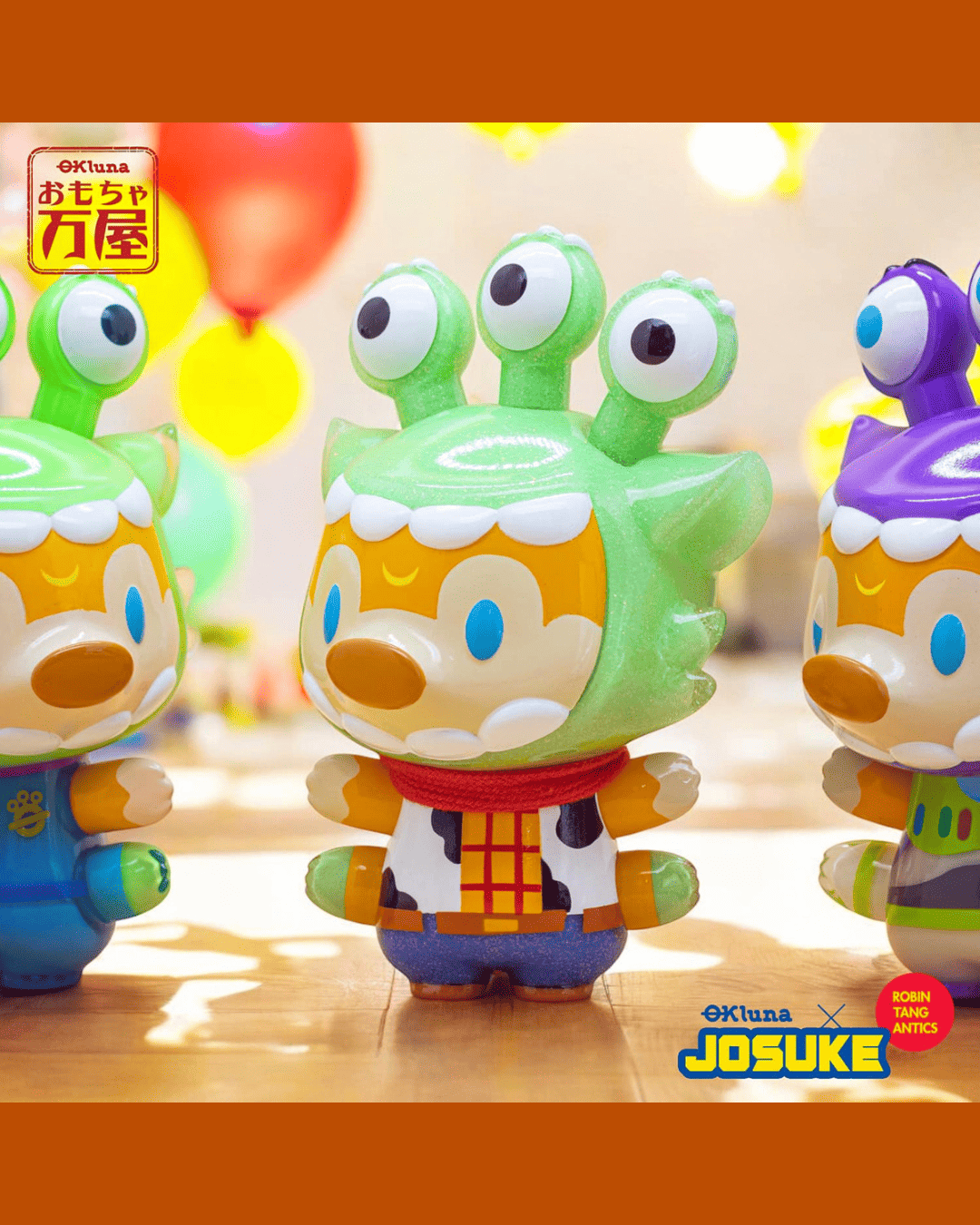 JOSUKE - Đồ Chơi Art Toy Sofubi Vapour Park Chính Hãng - Hình ảnh bổ sung 6