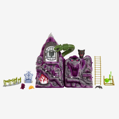 Masters of the Universe Origins Snake Mountain Playset - Bộ Đồ Chơi Lâu Đài Núi Rắn Mattel