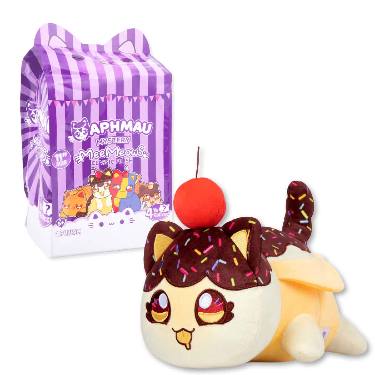Carnival Treats 11 Inch Stuffed Animal Toy APHMAU 6411 - Thú nhồi bông mèo MeeMeows - Aphmau