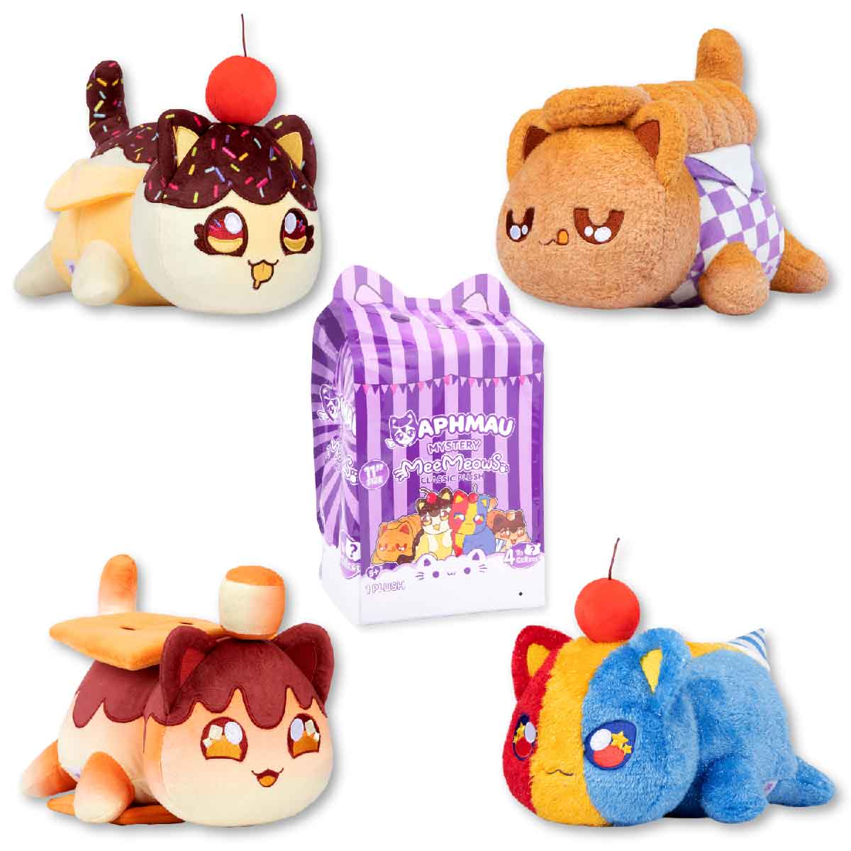 Carnival Treats 11 Inch Stuffed Animal Toy APHMAU 6411 - Thú nhồi bông mèo MeeMeows - Aphmau