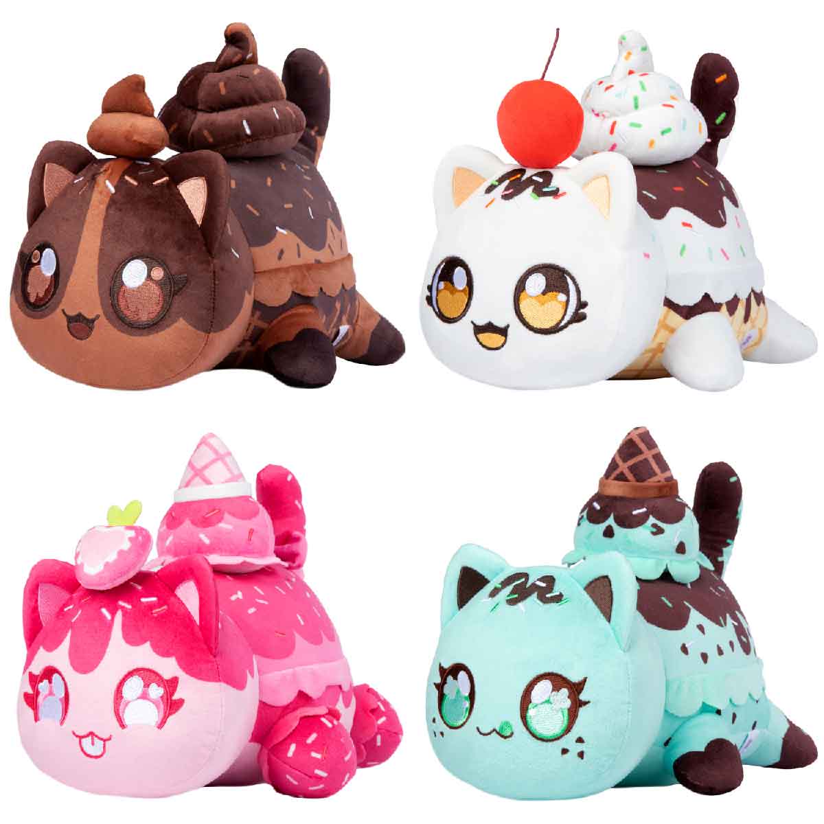 11 Inch Aphmau Ice Cream Stuffed Animal Toy - Thú nhồi bông Mèo MeeMeows - APHMAU 6800