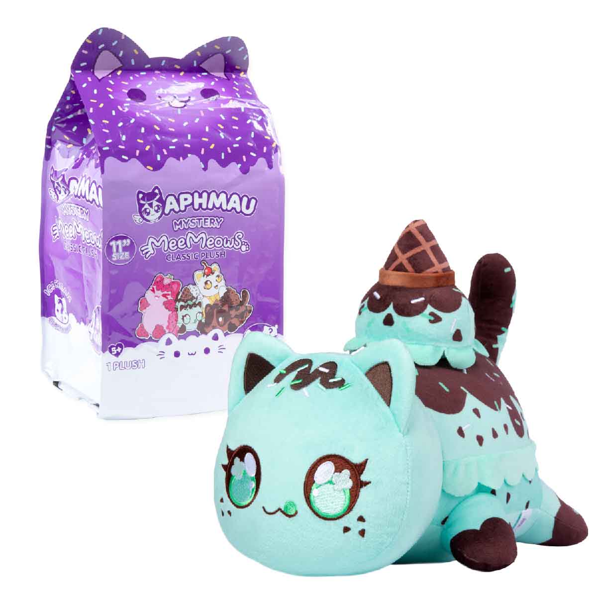 11 Inch Aphmau Ice Cream Stuffed Animal Toy - Thú nhồi bông Mèo MeeMeows - APHMAU 6800