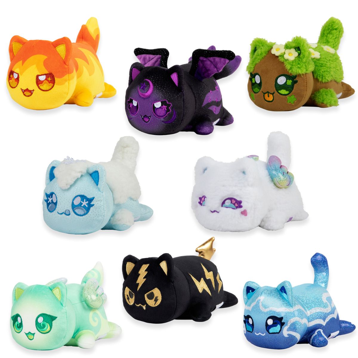 6 Inch Stuffed Animal Toy – Series 8 – Elemental Theme APHMAU 6028ELE - Thú nhồi bông mèo Aphmau chính hãng - APHMAU