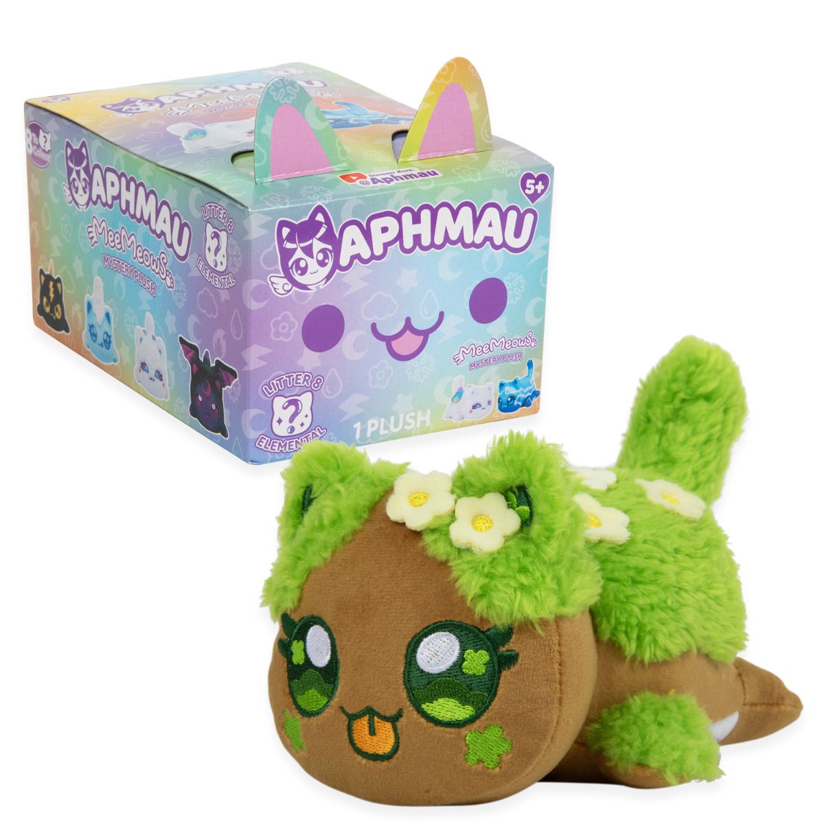 6 Inch Stuffed Animal Toy – Series 8 – Elemental Theme APHMAU 6028ELE - Thú nhồi bông mèo Aphmau chính hãng - APHMAU