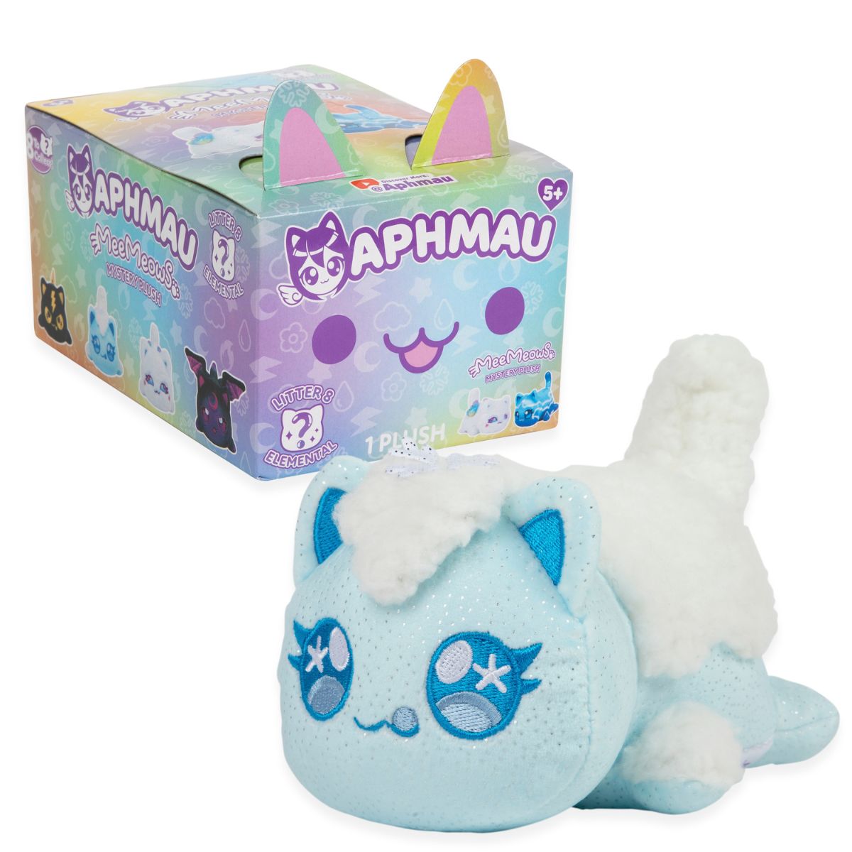 6 Inch Stuffed Animal Toy – Series 8 – Elemental Theme APHMAU 6028ELE - Thú nhồi bông mèo Aphmau chính hãng - APHMAU