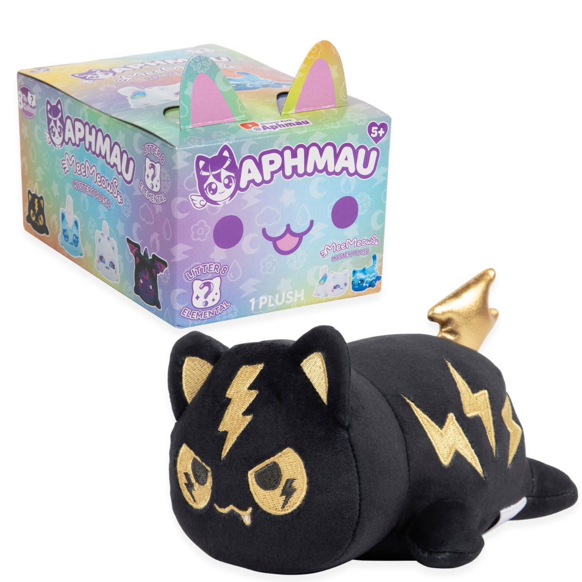 6 Inch Stuffed Animal Toy – Series 8 – Elemental Theme APHMAU 6028ELE - Thú nhồi bông mèo Aphmau chính hãng - APHMAU