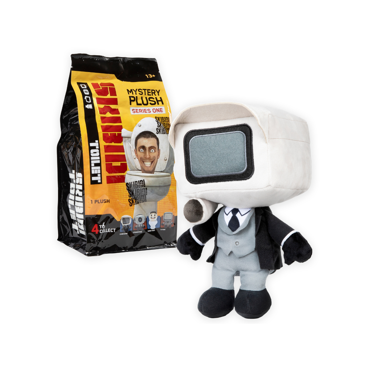 Stuffed Animals - Series 1 SKIBIDI TOILET ST1320 - Thú nhồi bông Blind Box chính hãng