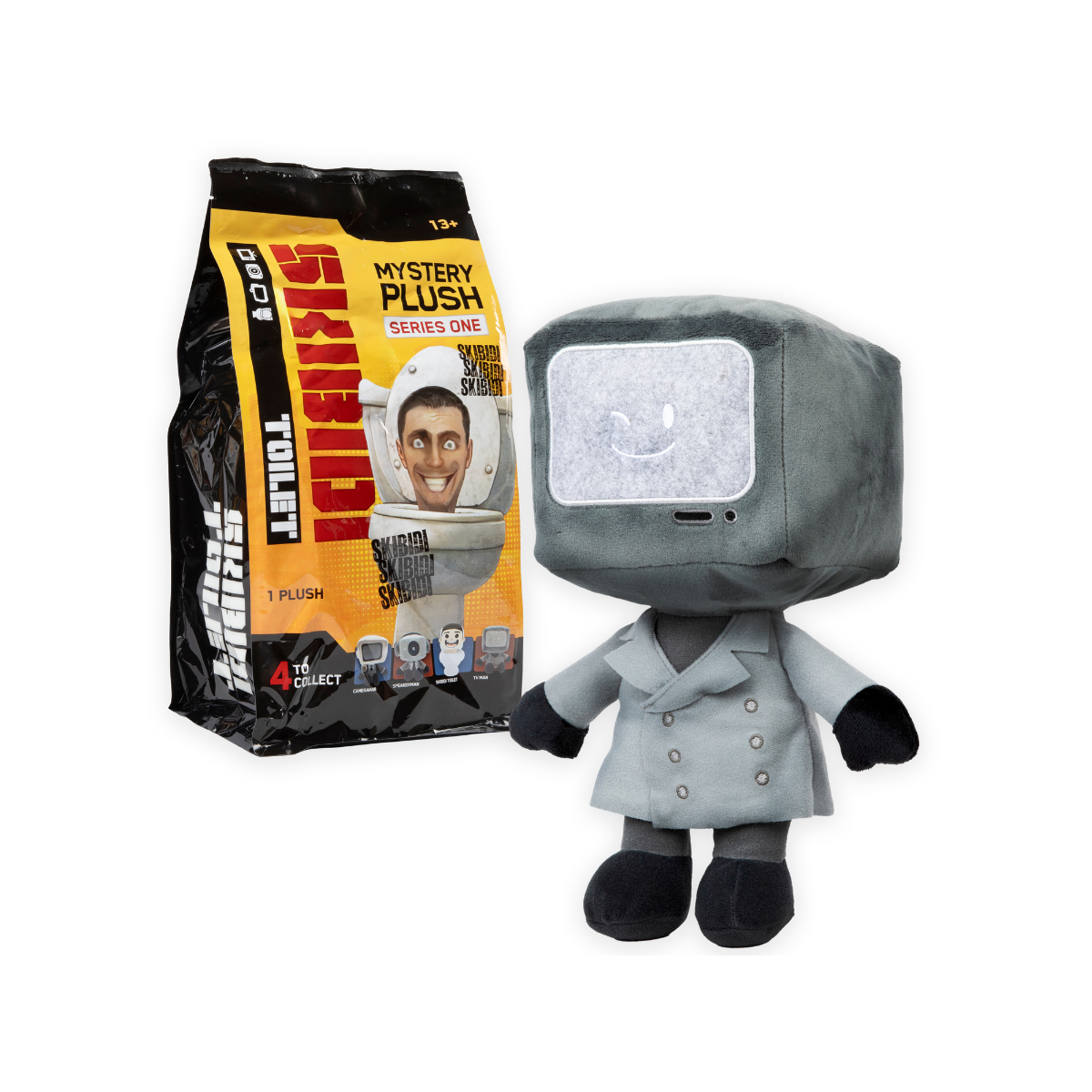 Stuffed Animals - Series 1 SKIBIDI TOILET ST1320 - Thú nhồi bông Blind Box chính hãng