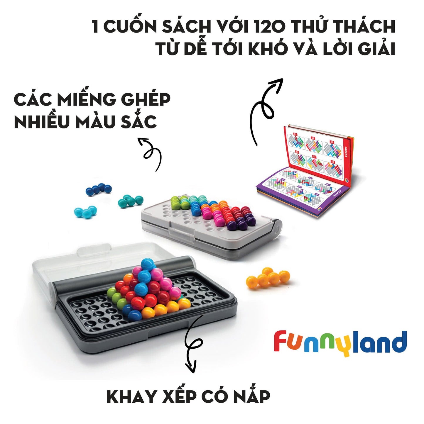 Đồ chơi trí tuệ SmartGames Thử thách IQ Pro (SG 455)