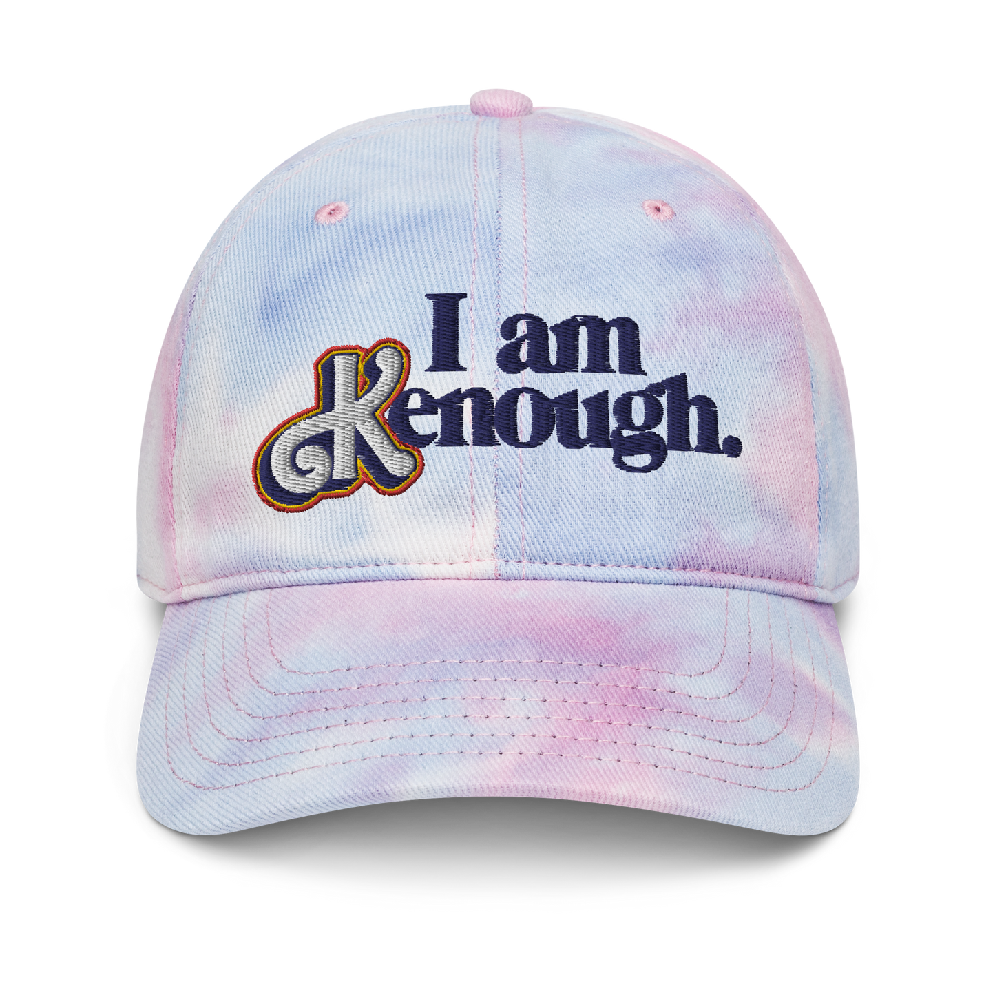Barbie The Movie “I Am Kenough” Hat - Nón Kết Mũ Lưỡi Trai Tie-Dye - Mattel Creations - Hình ảnh sản phẩm