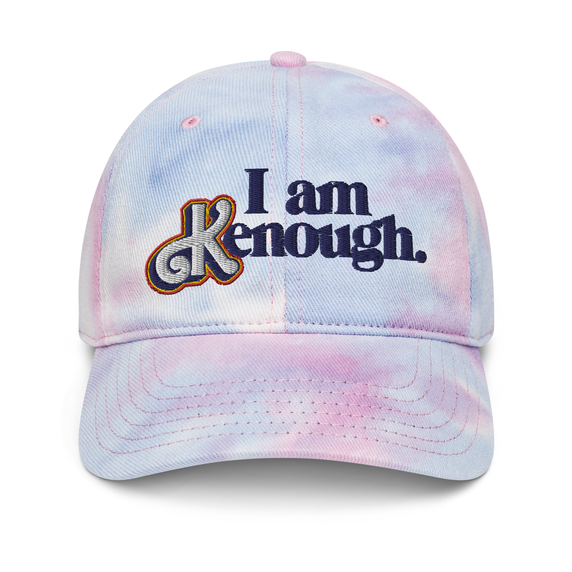 Barbie The Movie “I Am Kenough” Hat - Nón Kết Mũ Lưỡi Trai Tie-Dye - Mattel Creations - Hình ảnh sản phẩm