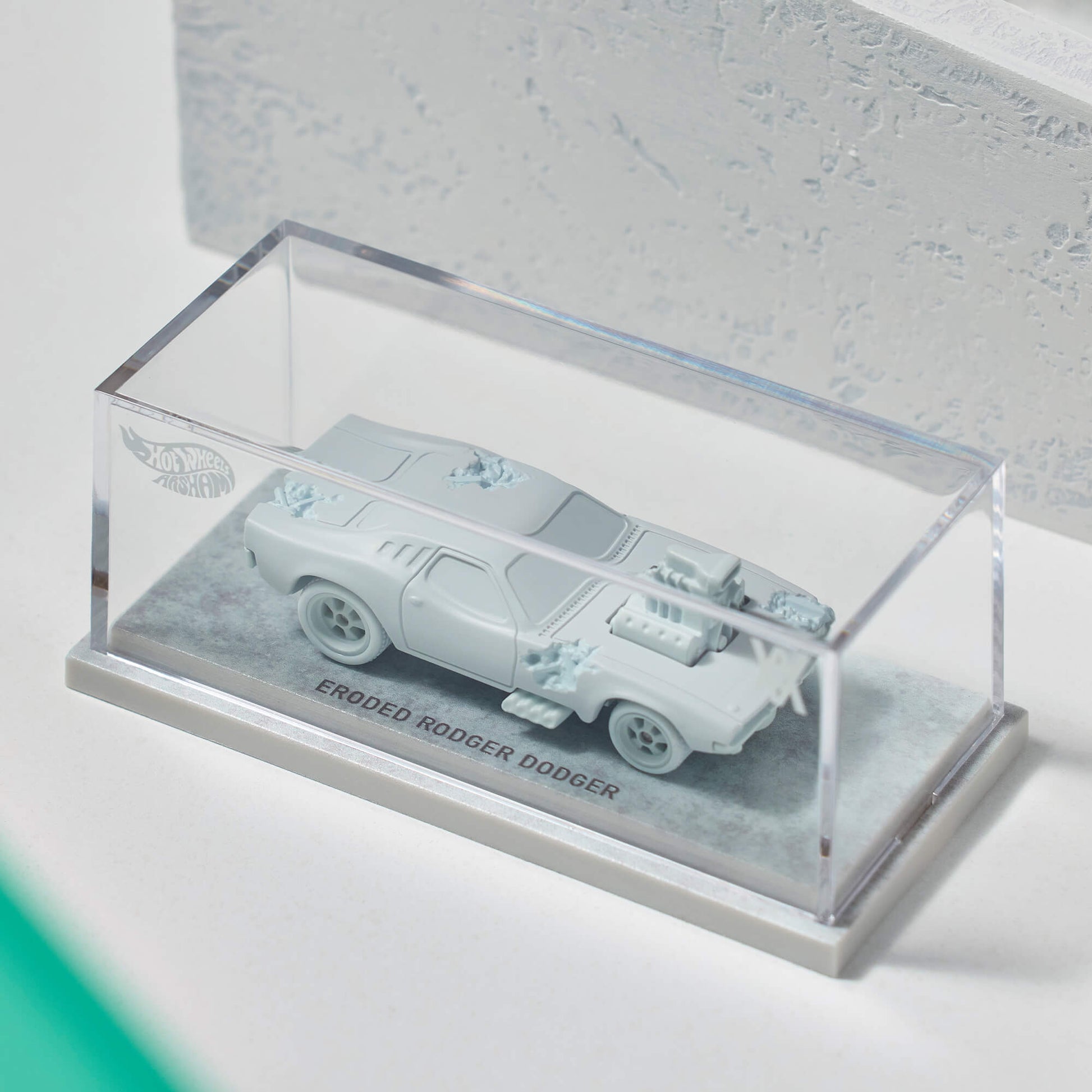 Hot Wheels x Daniel Arsham Eroded Rodger Dodger - Xe Mô Hình Sưu Tầm Cao Cấp Mattel Creations - Hình ảnh chi tiết 2