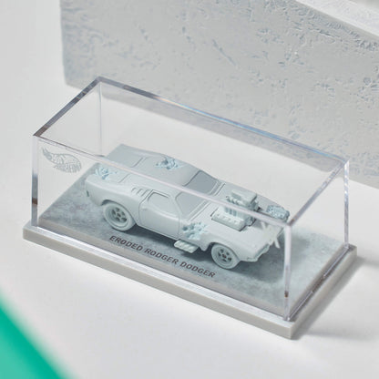 Hot Wheels x Daniel Arsham Eroded Rodger Dodger - Xe Mô Hình Sưu Tầm Cao Cấp Mattel Creations - Hình ảnh chi tiết 2