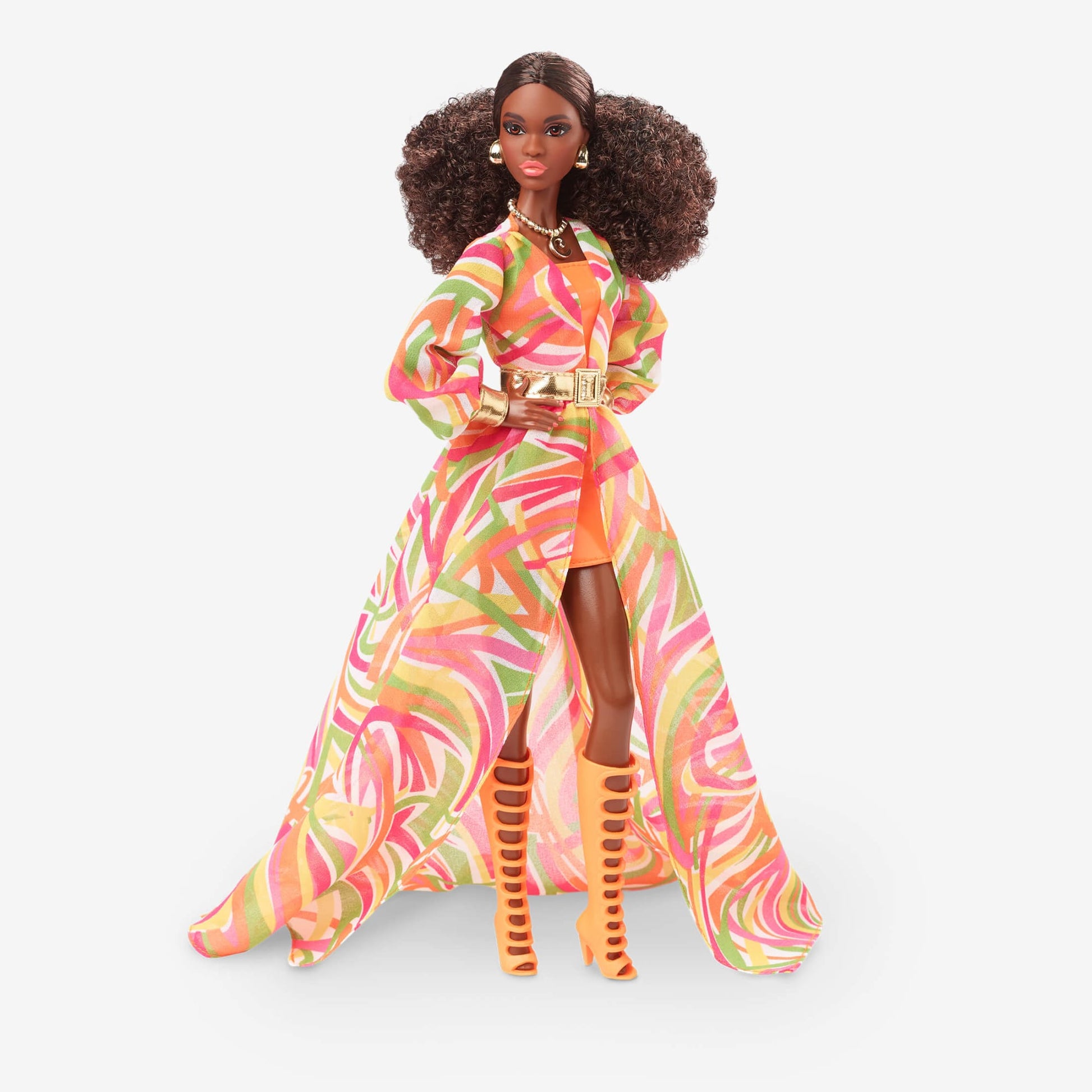 Christie 55th Anniversary Doll - Búp bê Sưu tầm Kỷ niệm 55 năm - Barbie Signature - Hình ảnh bổ sung 5