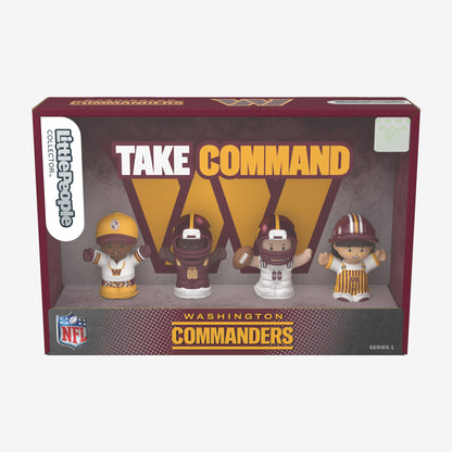 Little People Collector x NFL Washington Commanders Set - Bộ Mô Hình Sưu Tầm Thể Thao NFL - Mattel Creations