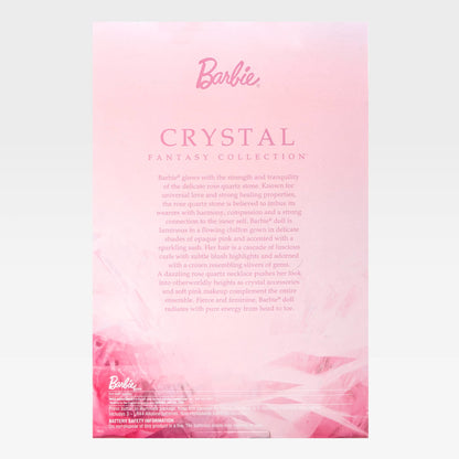 Barbie Crystal Fantasy Collection Rose Quartz Doll - Búp Bê Sưu Tầm Cao Cấp Barbie Signature HCB95