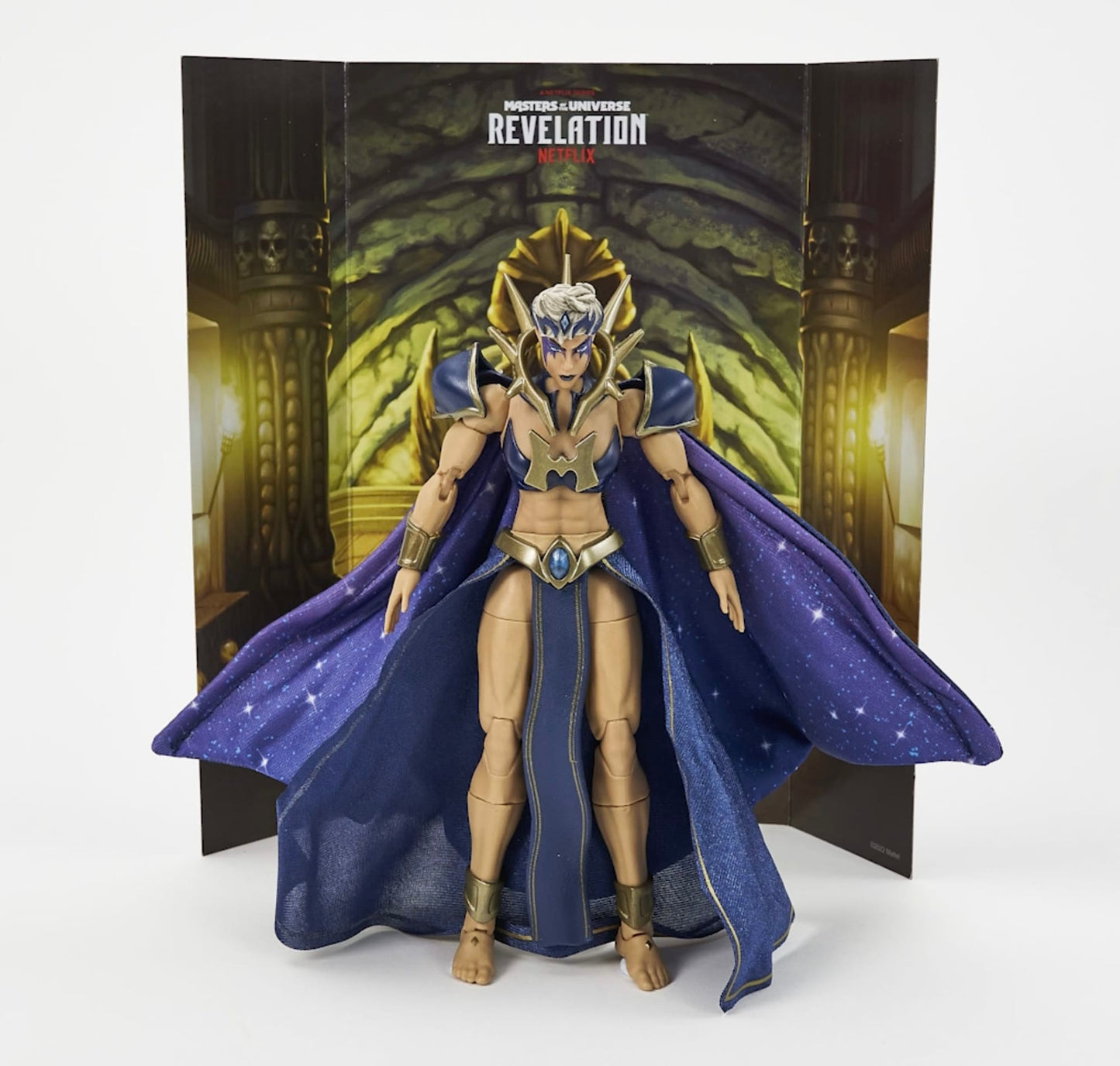 Masters of the Universe Masterverse Dark-Lyn Deluxe Action Figure - Mô hình nhân vật cao cấp - Mattel