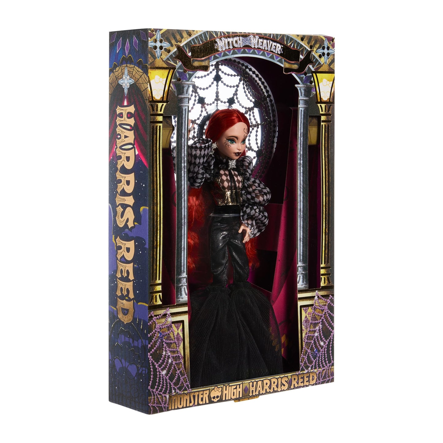 Monster High Witch Weaver Harris Reed Doll - Búp Bê Thời Trang Sưu Tầm - Mattel Creations