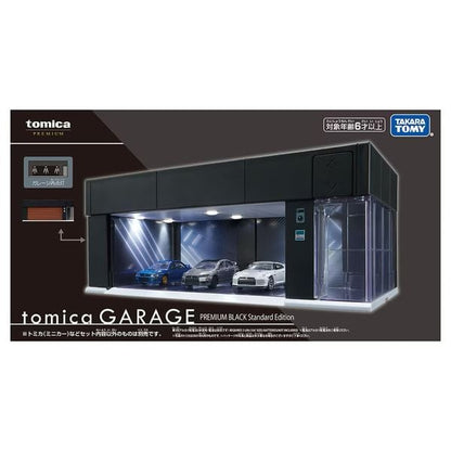 Diorama Tomica GARAGE PREMIUM BLACK Standard Edition