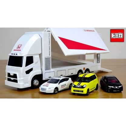 Tomica Honda Transporter Set Includes 3 Tomica