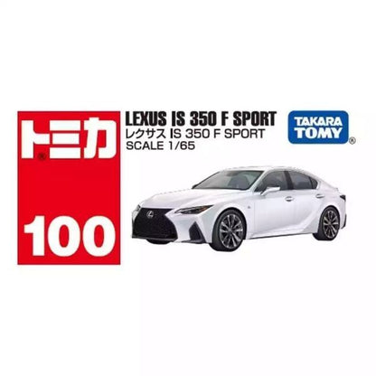 Xe Mô Hình Tomica No. 100 Lexus IS 350 F Sport Chính Hãng Takara Tomy