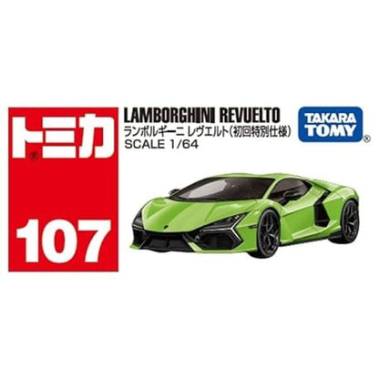 Tomica No. 107 Lamborghini Revuelto Special First Edition