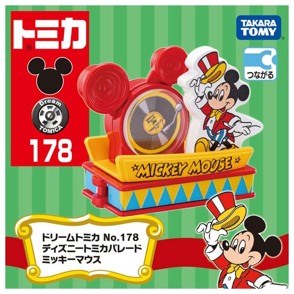 Dream Tomica No. 178 Disney Tomica Parade Mickey Mouse