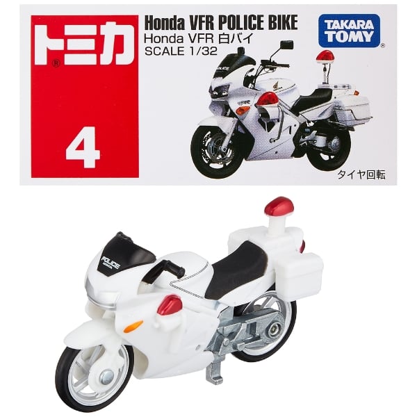 Tomica No. 4 Honda VFR Police Bike