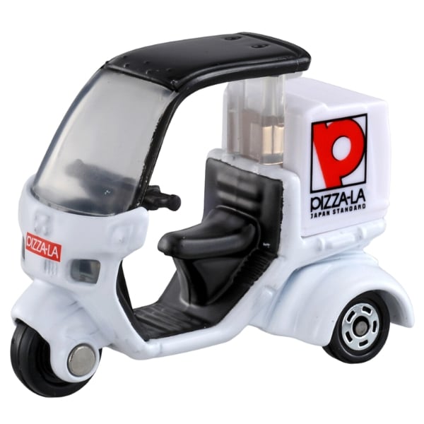 Tomica No. 99 Pizza-La Delivery Bike Honda Gyro Canopy