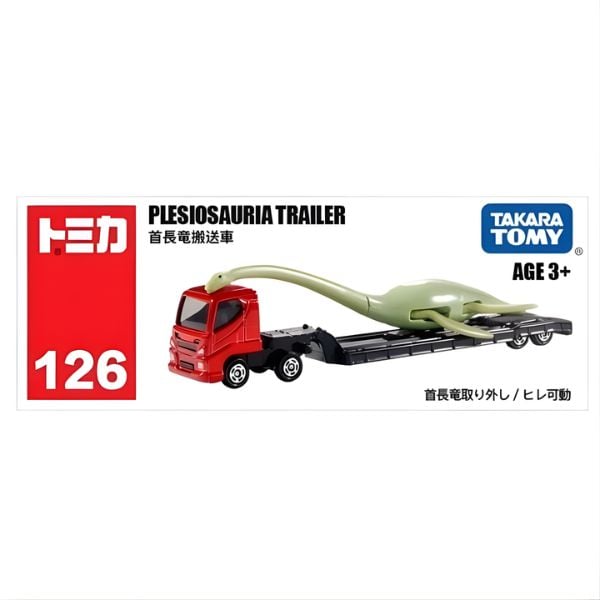 Tomica No. 126 Plesiosauria Trailer Asia Ver