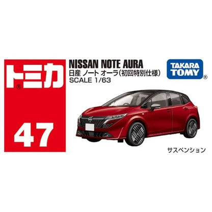 Tomica No. 47 Nissan Note Aura First Special Edition