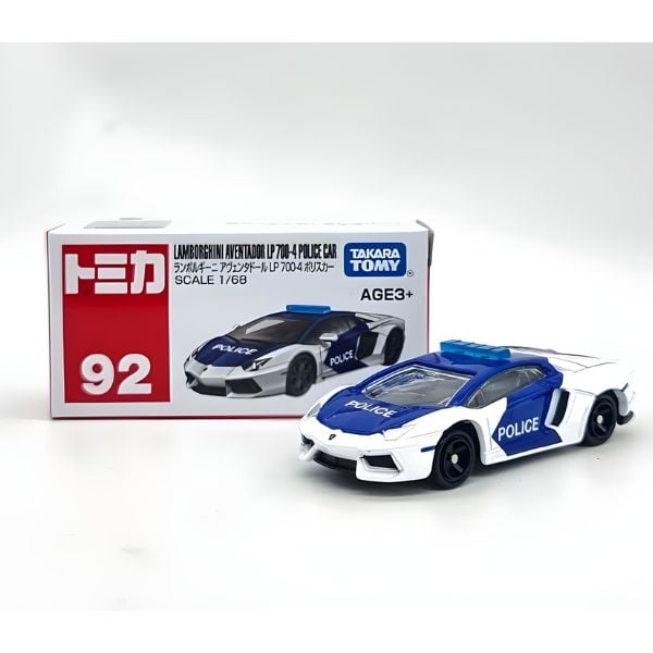 Tomica No. 92 Lamborghini Aventador LP700-4 Police Car