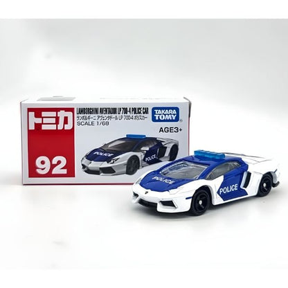 Tomica No. 92 Lamborghini Aventador LP700-4 Police Car