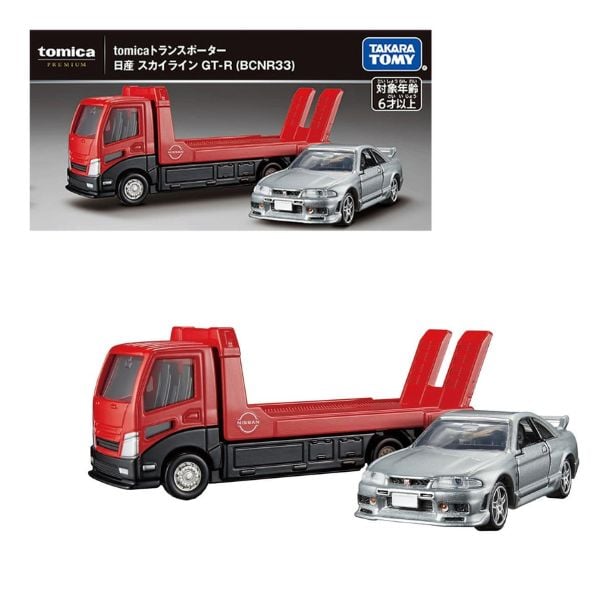 Tomica Premium Transporter Nissan Skyline GT-R (BCNR33)