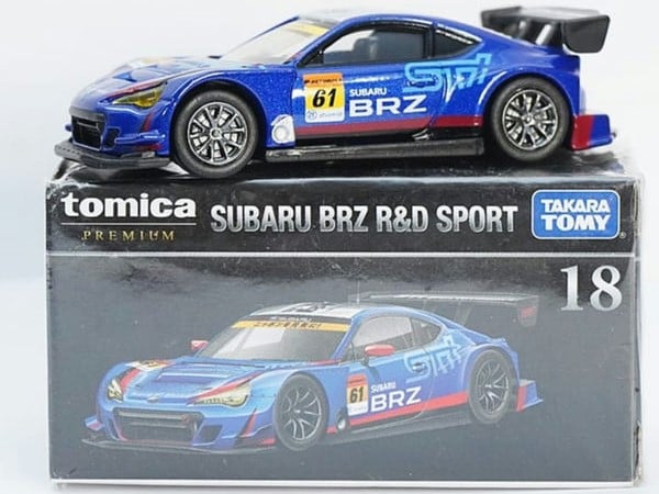 Tomica PRM No. 18 Subaru BRZ R&D Sport