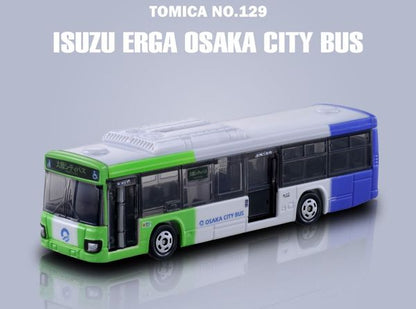 Xe mô hình Tomica No. 129 Isuzu Erga Osaka City Bus