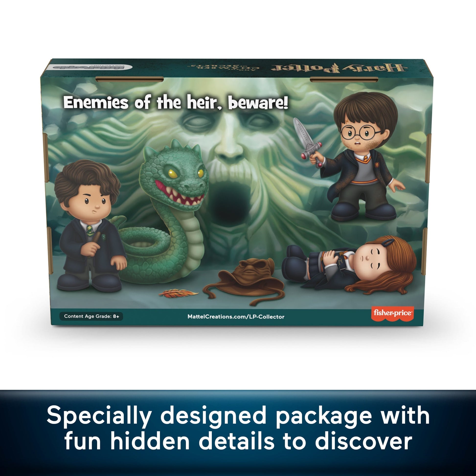 Little People Collector Harry Potter and the Chamber of Secrets Special Edition Figure Set - Bộ Mô Hình Sưu Tầm Đặc Biệt Mattel HVG46 - Hình ảnh bổ sung 7