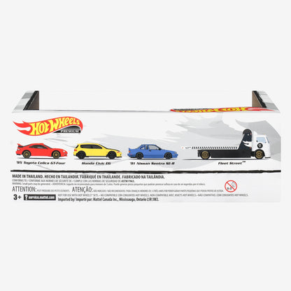 Hot Wheels Premium Collector Set - Bộ Xe Mô Hình Kim Loại Cao Cấp - Mattel GMH39