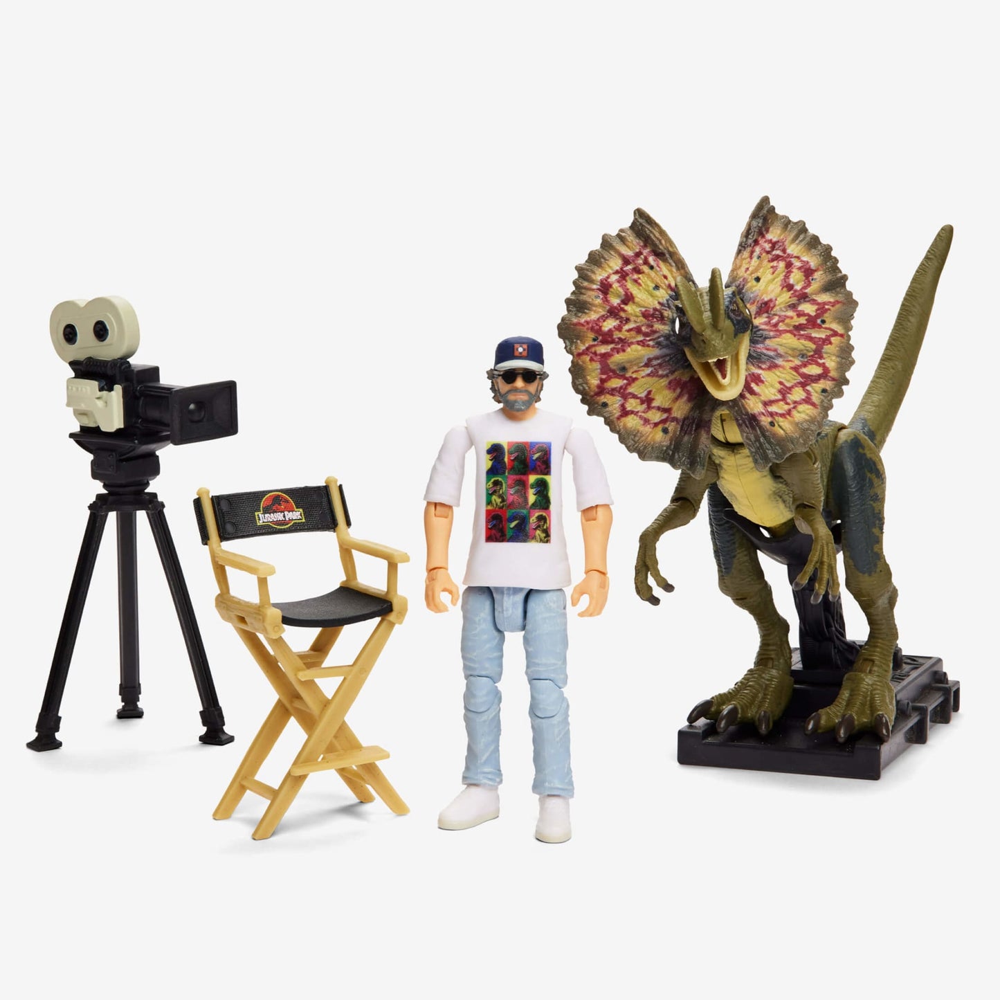 Jurassic Park 30th Anniversary Steven Spielberg Figure - Mô hình nhân vật sưu tầm Hammond Collection - Mattel - Hình ảnh sản phẩm