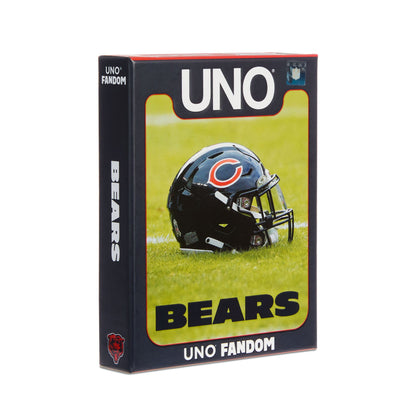UNO Fandom NFL Chicago Bears Game Deck - Bộ Bài Thẻ Bài Thể Thao Sưu Tầm Mattel Mattel - ảnh 1 - Card Game