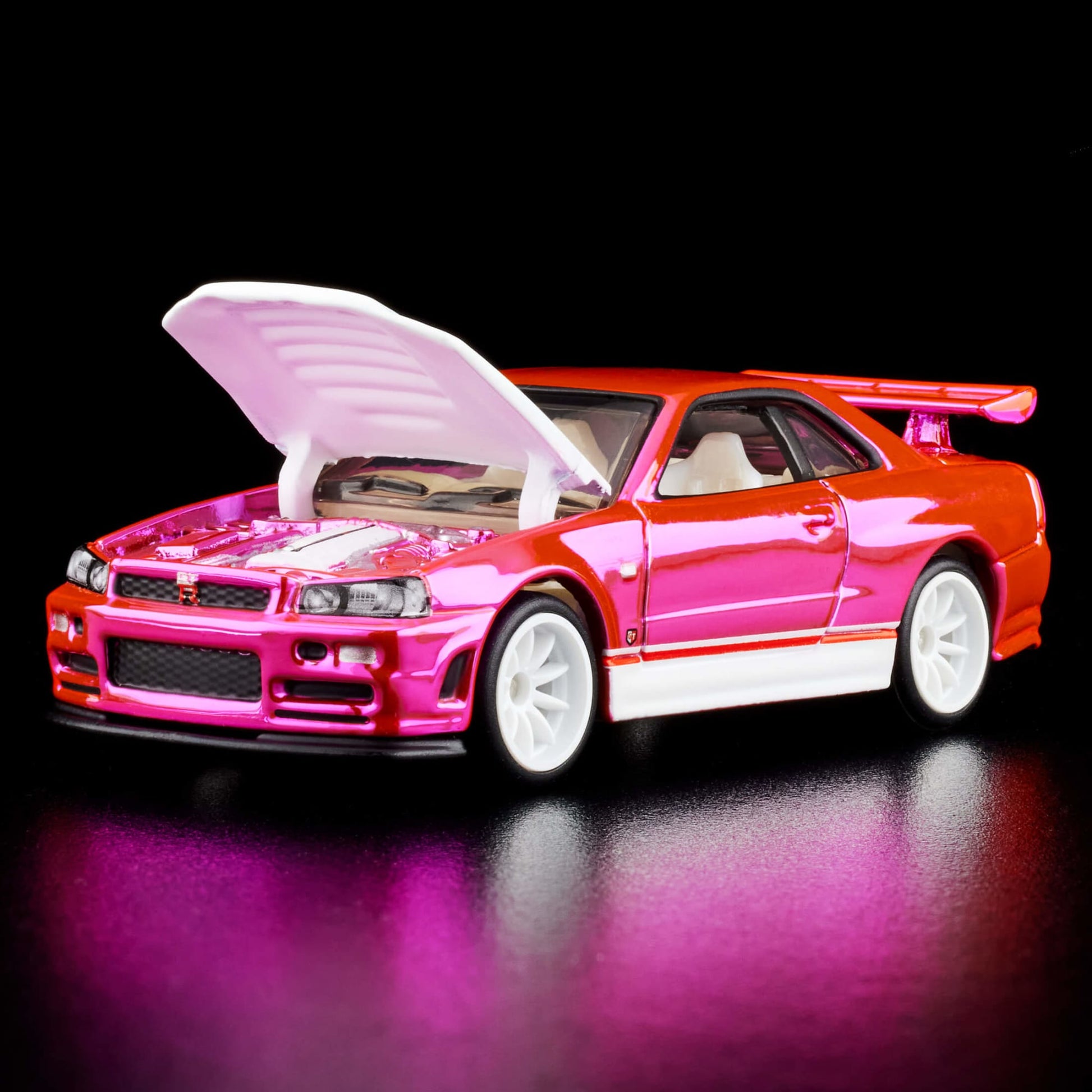 RLC Exclusive Pink Editions Nissan Skyline GT-R Mô Hình Xe Sắt Tỉ Lệ 1:64 Hot Wheels - Hình ảnh bổ sung 5