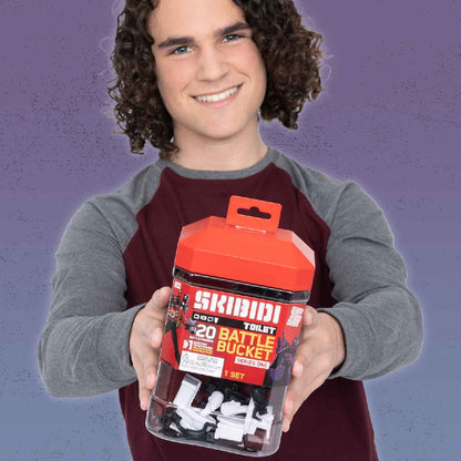 Battle Toys - 20 SKIBIDI TOILET ST1350 Characters - Bộ đồ chơi mô hình 20 nhân vật - SKIBIDI TOILET