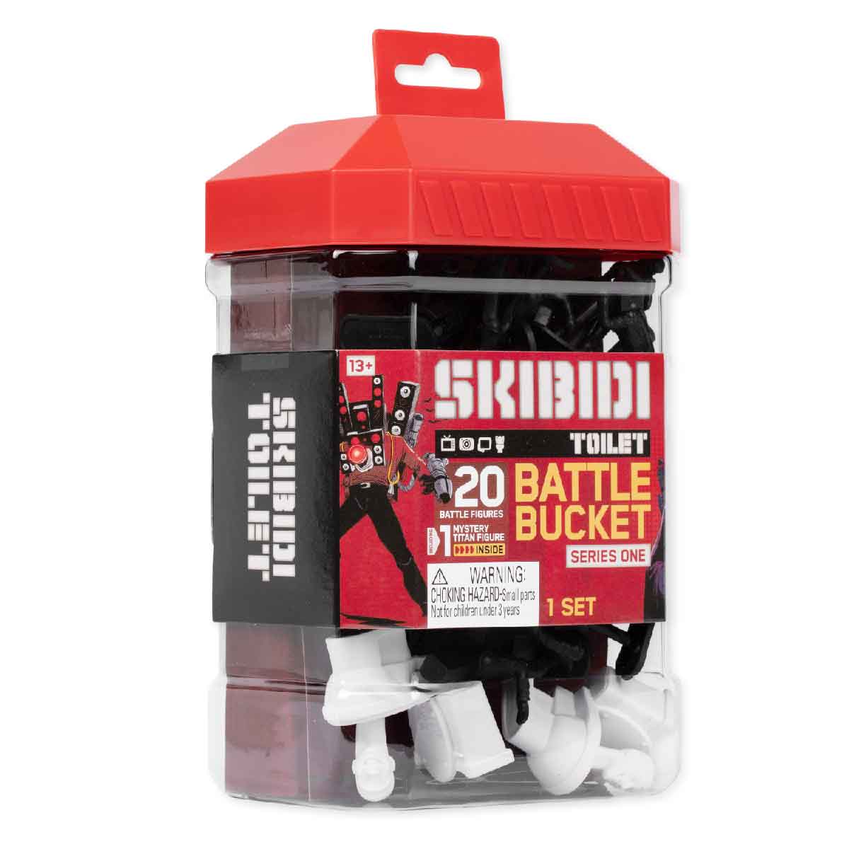 Battle Toys - 20 SKIBIDI TOILET ST1350 Characters - Bộ đồ chơi mô hình 20 nhân vật - SKIBIDI TOILET