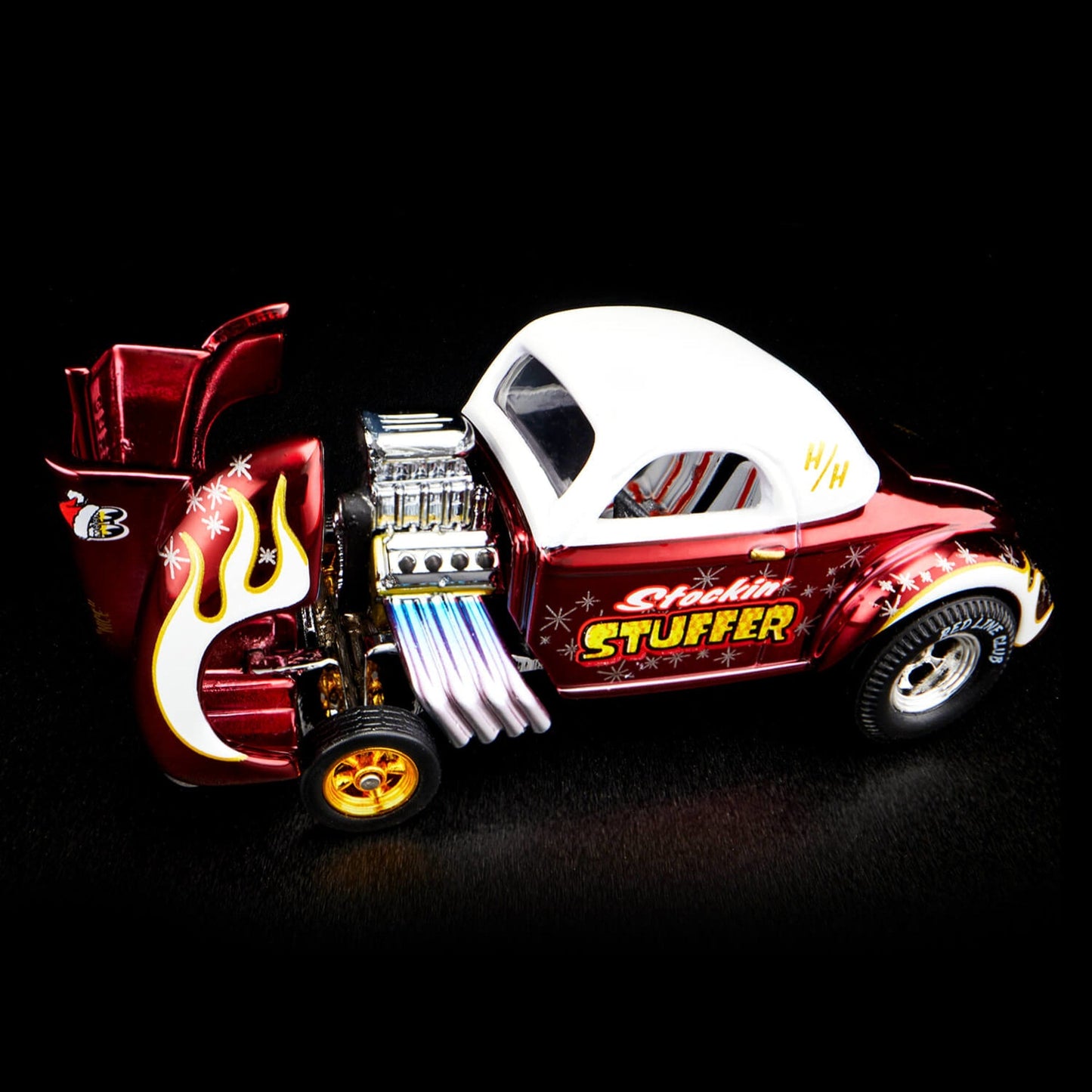 RLC Exclusive ’41 Willys Gasser Holiday Car - Xe Mô Hình Sưu Tầm Giới Hạn Hot Wheels Hot Wheels - ảnh 3 - Mô hình xe die-cast