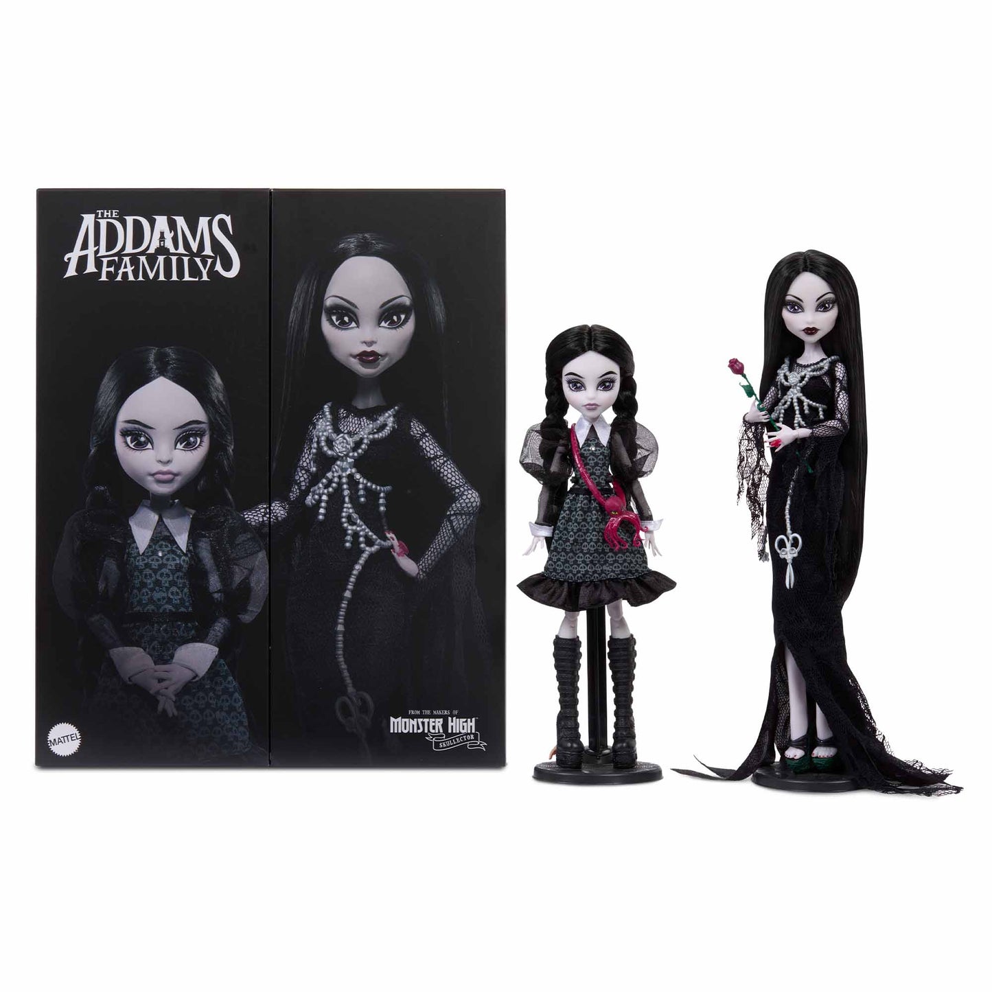 Monster High Skullector Addams Family Doll Two-Pack Mattel - ảnh 3 - Dolls
