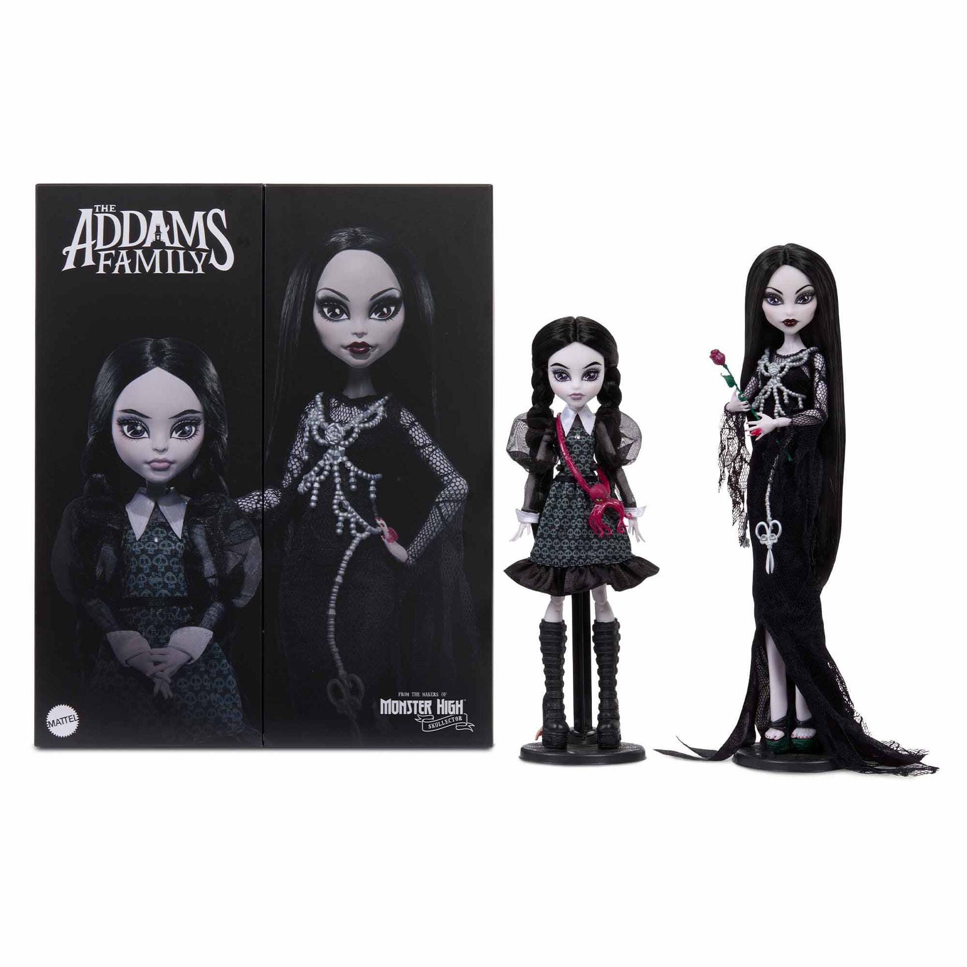 Monster High Skullector Addams Family Doll Two-Pack Mattel - ảnh 3 - Dolls