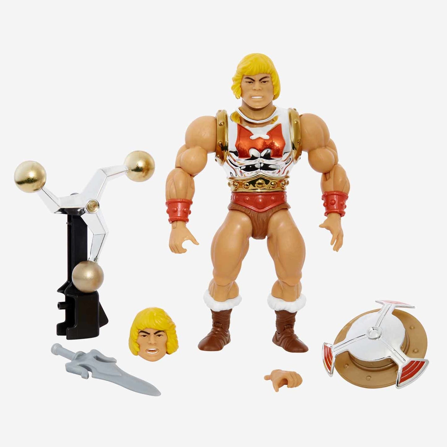 Masters of the Universe Origins Flying Fists He-Man Figure - Mô Hình Hành Động He-Man Mattel HDT22 - Hình ảnh bổ sung 8
