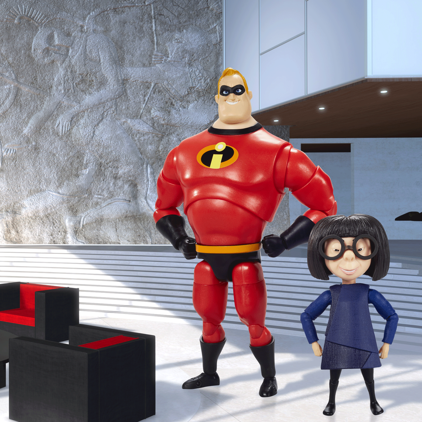 Pixar Spotlight Series Edna Mode Collector Figure The Incredibles - Mô hình sưu tầm cao cấp - Mattel Creations GWG70 Mattel C