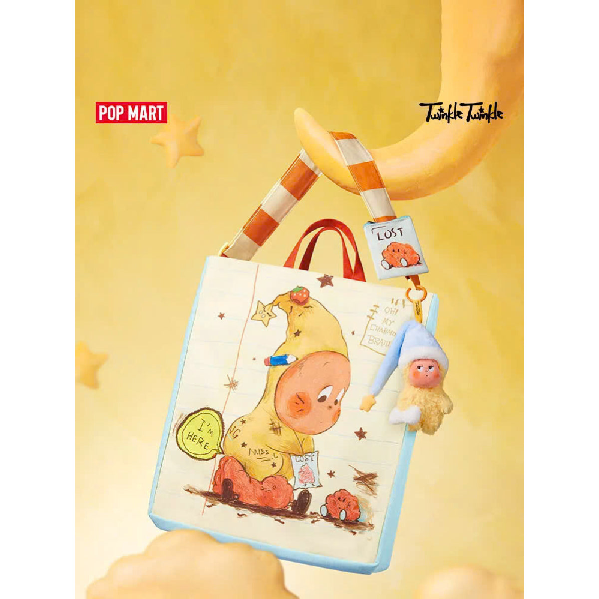 Canvas Bag We Are Twinkle Twinkle Series - Túi Canvas thời trang - POP MART